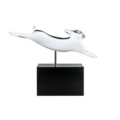 Online Boutiques de musées Lapin courant de François Pompon en cristal Baccarat