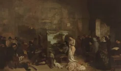 Sale Boutiques de musées L'Atelier du peintre (panneaux aluminium)