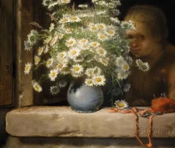 Boutiques de musées Panneaux Acryliques|Toiles Encadrées-Le bouquet de marguerites (panneaux acryliques)