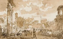 Boutiques de musées Toiles Encadrées|Toiles Sur Châssis-Le Campo Vaccino (toiles encadrées)