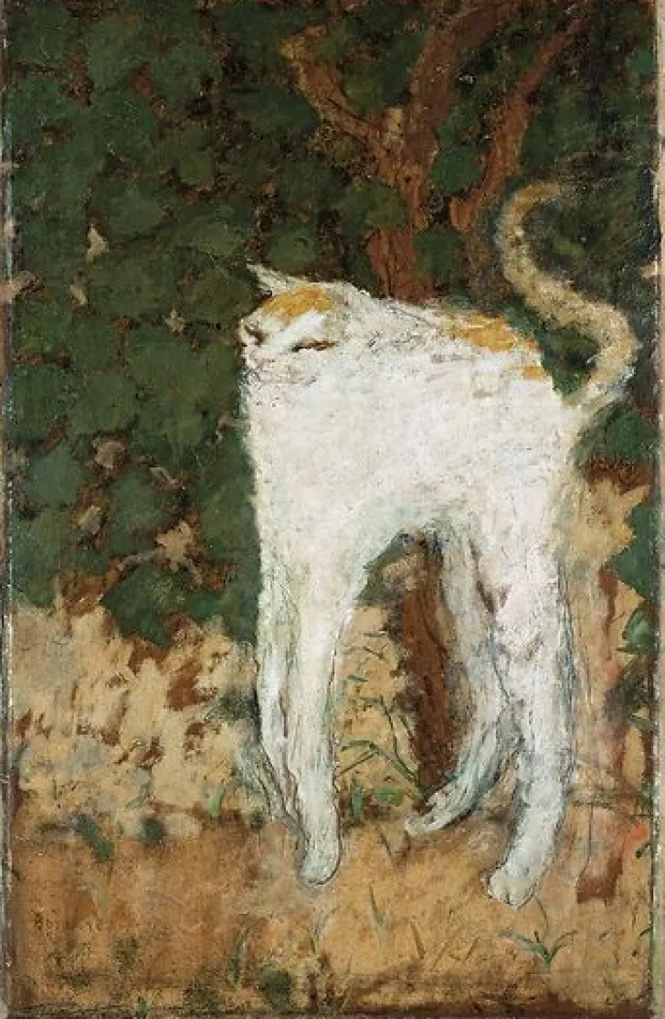Clearance Boutiques de musées Le Chat blanc (détail) (affiches d'art)
