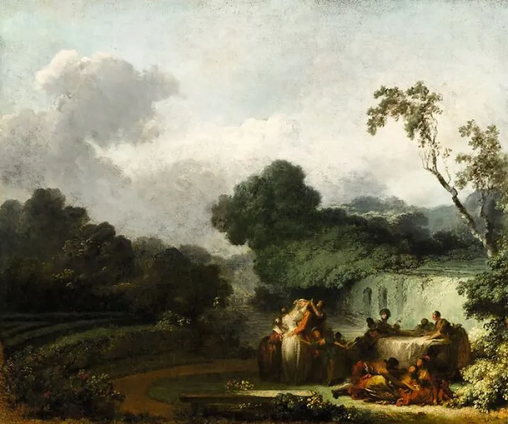 Boutiques de musées Panneaux Aluminium|Affiches D'Art Encadrées-Le Colin-maillard (panneaux aluminium)