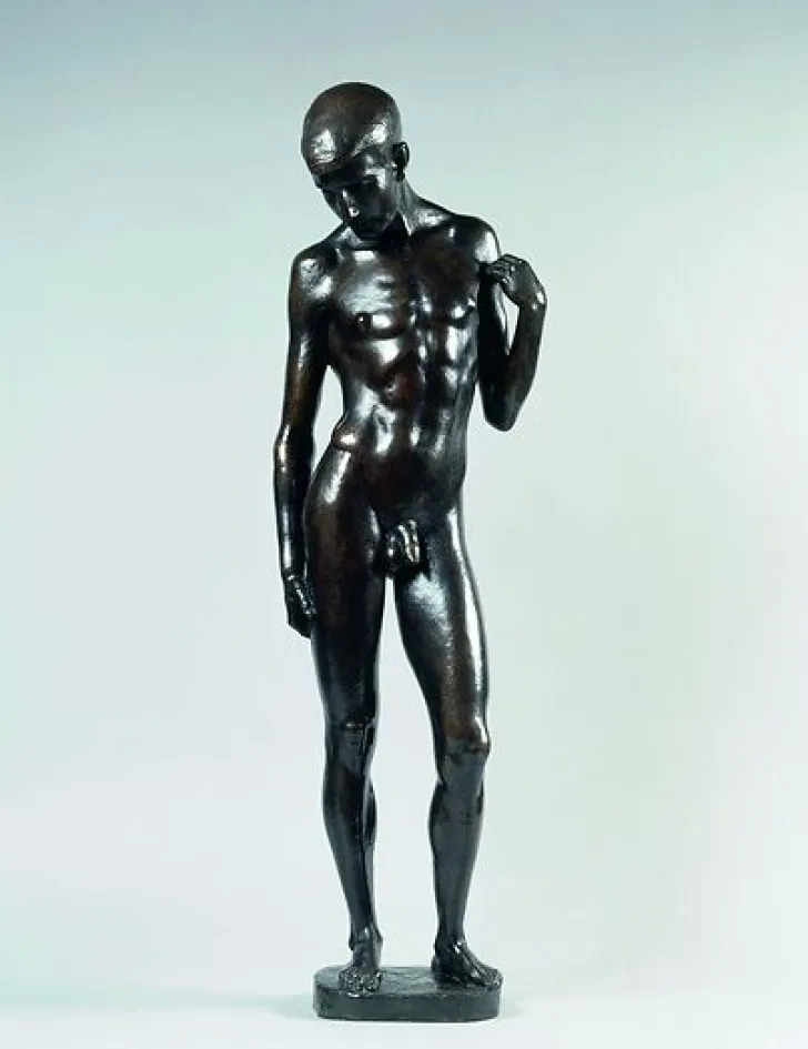 Boutiques de musées Affiches D'Art|Affiches D'Art Encadrées-Le cycliste dit aussi l'éphèbe (affiches d'art)