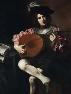 Discount Boutiques de musées Le Joueur de luth (panneaux aluminium)