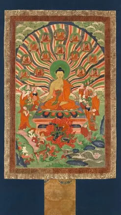 Boutiques de musées Affiches D'Art|Affiches D'Art Encadrées-Le miracle de Shravasti (affiches d'art)