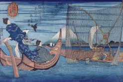 Boutiques de musées Panneaux Aluminium|Panneaux Acryliques-Le mont Fuji vu depuis Tsukuda par une belle journée (panneaux aluminium)