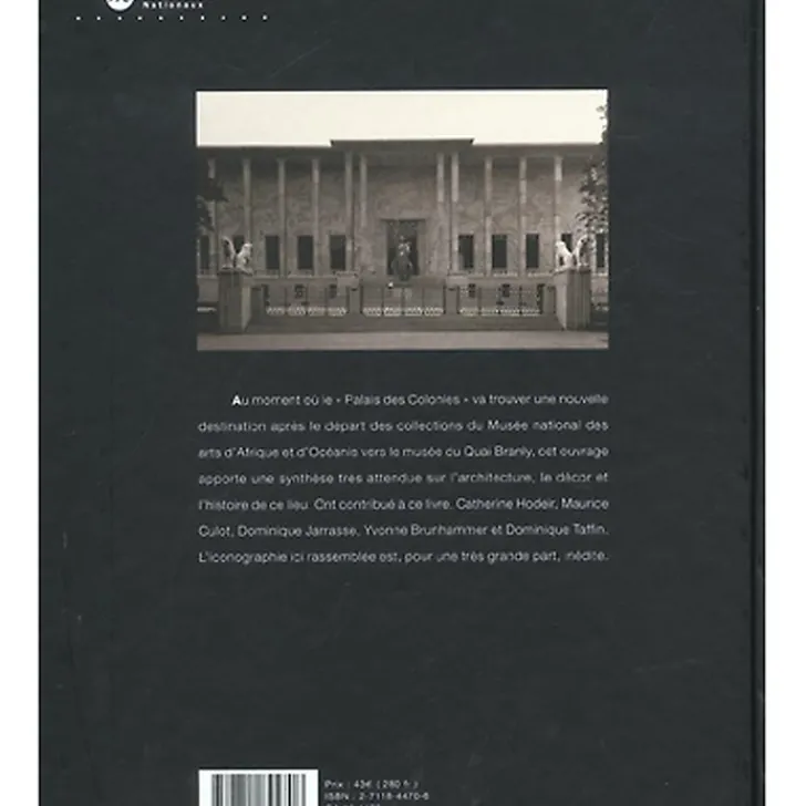 Boutiques de musées Guides De Musées-Le palais des colonies - Histoire du musée des Arts d'Afrique et d'Océanie