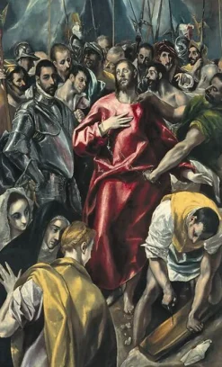 Boutiques de musées Toiles Encadrées-Le Partage de la tunique du Christ (El Expolio) (détail) (toiles encadrées)