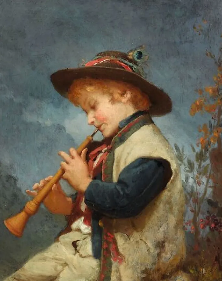 Boutiques de musées Panneaux Acryliques|Toiles Sur Châssis-Le petit Pifferaro (panneaux acryliques)