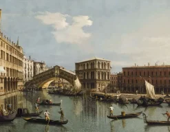 Boutiques de musées Panneaux Acryliques|Toiles Sur Châssis-Le Pont du Rialto (panneaux acryliques)