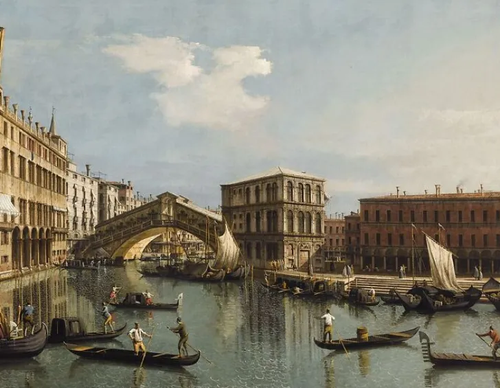 Boutiques de musées Panneaux Acryliques|Toiles Sur Châssis-Le Pont du Rialto (panneaux acryliques)
