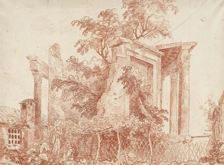 Sale Boutiques de musées Le temple de la sibylle (panneaux aluminium)