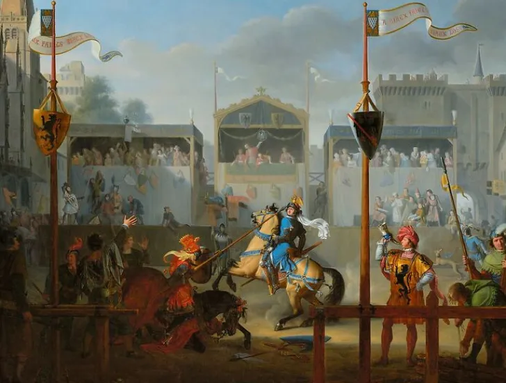 Sale Boutiques de musées Le Tournoi (affiches d'art encadrées)