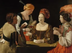 Hot Boutiques de musées Le Tricheur à l'as de carreau (panneaux aluminium)