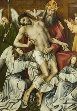 Outlet Boutiques de musées Le Trône de Grâce ou la Sainte Trinité avec Dieu le fils soutenu par Dieu le Père (toiles sans cadre)