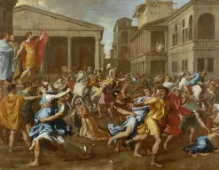 Online Boutiques de musées L'enlèvement des Sabines (toiles sur châssis)