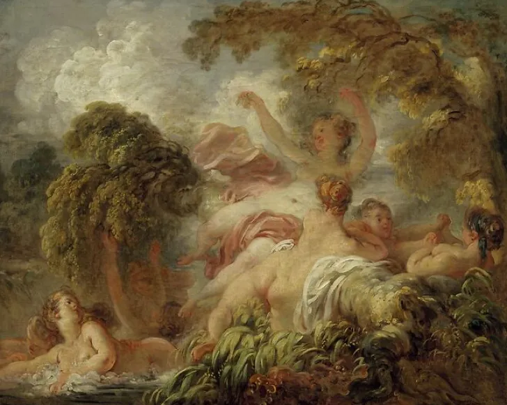 Boutiques de musées Panneaux Acryliques|Toiles Sur Châssis-Les Baigneuses (panneaux acryliques)