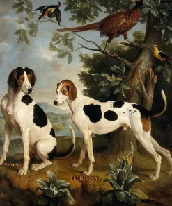 Online Boutiques de musées Les Chiens Pompée et Florissant (panneaux aluminium)