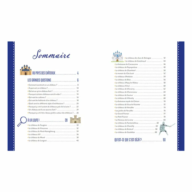 Clearance Boutiques de musées Les châteaux de France expliqués aux enfants