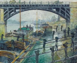 Outlet Boutiques de musées Les Déchargeurs de charbon (affiches d'art)