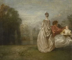 Boutiques de musées Toiles Sur Châssis|Panneaux Acryliques-Les deux Cousines (toiles sur châssis)