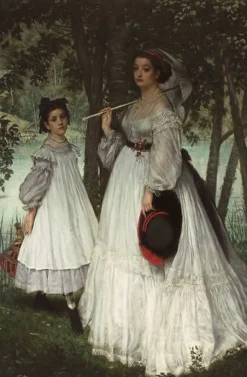 Best Boutiques de musées Les deux soeurs ; dit aussi Portraits dans un parc (toiles encadrées)