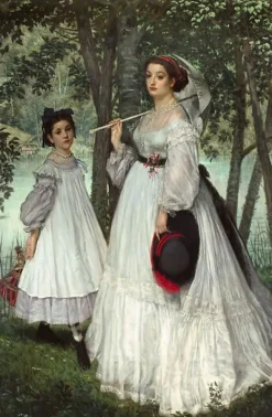 Boutiques de musées Les Deux Soeurs ; portrait, dit aussi Les Deux Soeurs, 1863 (panneaux aluminium)