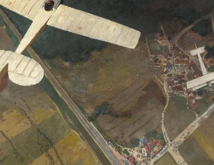 Sale Boutiques de musées Les Grandes Manoeuvres vues d’un aéroplane (affiches d'art)