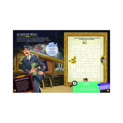 Boutiques de musées Livres Jeunesse-Les incollables - Mission Louvre - Énigmes stickers