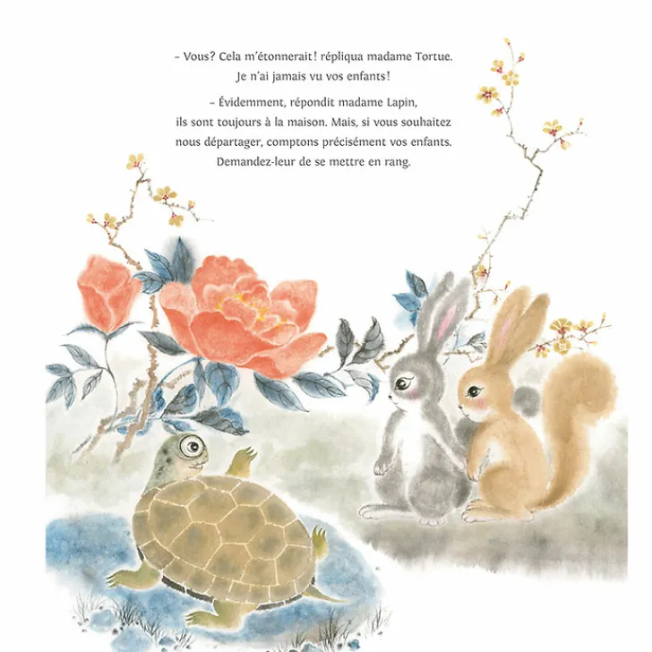 Boutiques de musées Livres Jeunesse-Les lapins et la tortue
