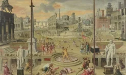 Boutiques de musées Panneaux Aluminium|Affiches D'Art Encadrées-Les Massacres du Triumvirat (panneaux aluminium)