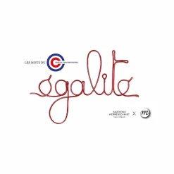 Boutiques de musées Design|Art De La Maison-Les mots du Conseil constitutionnel - Égalité Rouge