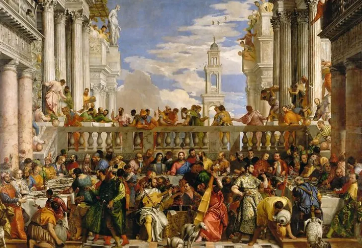 Boutiques de musées Affiches D'Art|Toiles Encadrées-Les Noces de Cana (affiches d'art)