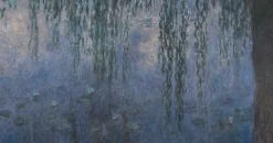Boutiques de musées Toiles Encadrées|Affiches D'Art Encadrées-Les Nymphéas : Le Matin aux Saules (toiles encadrées)