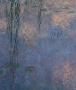 Boutiques de musées Toiles Encadrées|Affiches D'Art Encadrées-Les Nymphéas : Le Matin aux Saules (toiles encadrées)