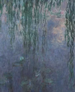 Boutiques de musées Toiles Encadrées|Affiches D'Art Encadrées-Les Nymphéas : Le Matin aux Saules (toiles encadrées)