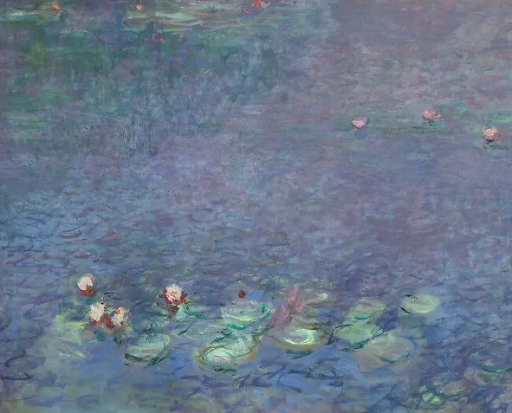 Boutiques de musées Toiles Sans Cadre-Les Nymphéas : Matin (toiles sans cadre)