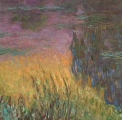 Online Boutiques de musées Les Nymphéas : Soleil couchant (affiches d'art)