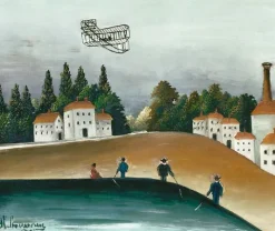 Boutiques de musées Panneaux Acryliques|Toiles Sans Cadre-Les Pêcheurs à la ligne (panneaux acryliques)