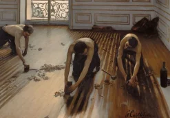 New Boutiques de musées Les Raboteurs de parquet (panneaux aluminium)