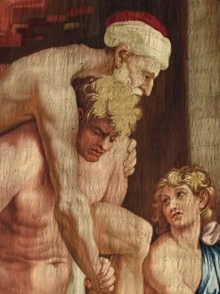 Boutiques de musées L'incendie du Bourg, en 847 : Enée portant Anchise (panneaux acryliques)