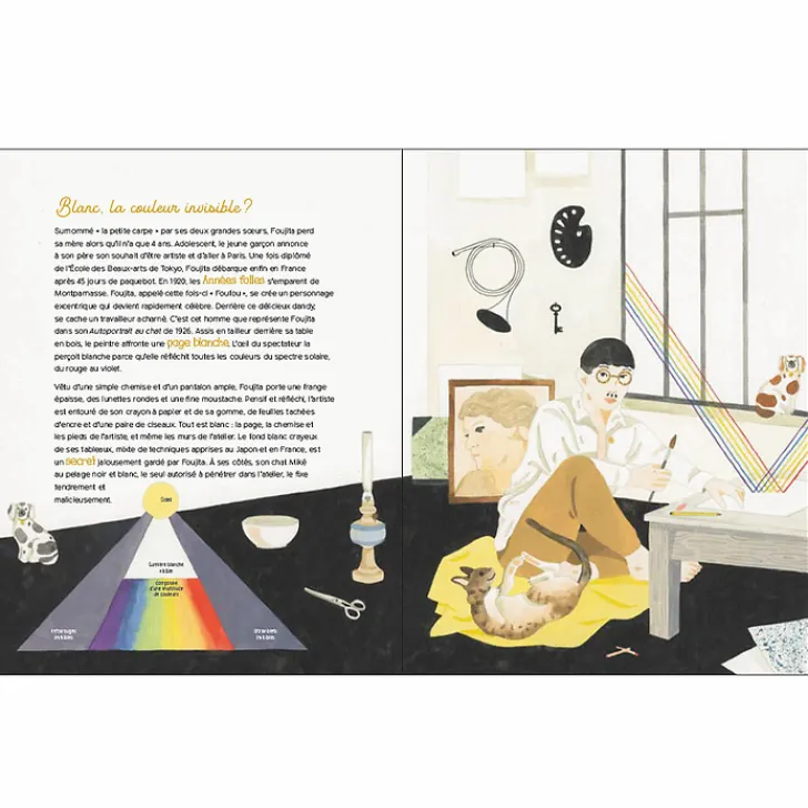 Boutiques de musées Livres Jeunesse-L'invasion des couleurs - Arts et Sciences