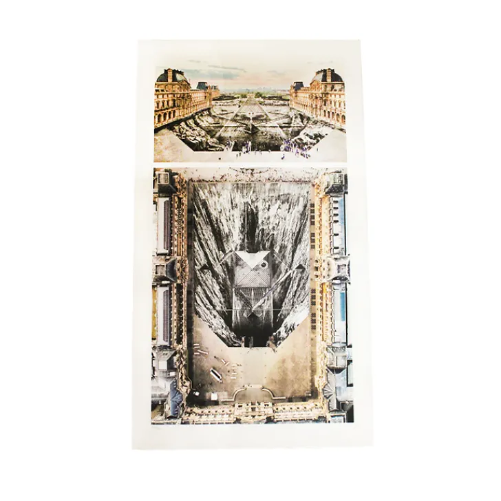 Outlet Boutiques de musées Lithographie JR au Louvre