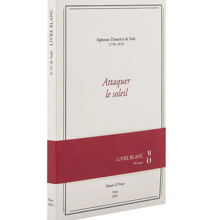 Sale Boutiques de musées Livre blanc - Alphonse Donatien de Sade