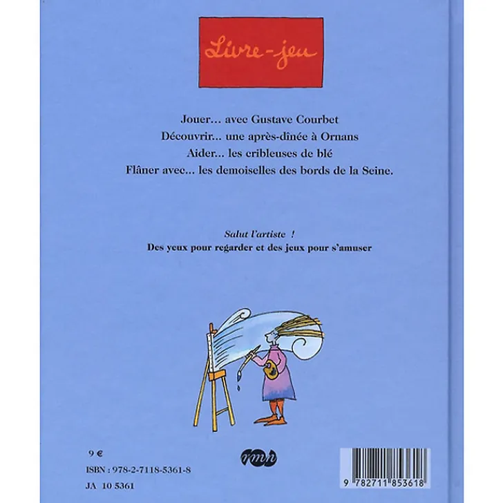 Clearance Boutiques de musées Livre-jeu Enchanté, monsieur Courbet - Salut l'artiste