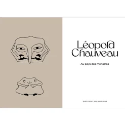 Boutiques de musées Catalogues D'Exposition-Léopold Chauveau - Au pays des monstres - Catalogue d'exposition