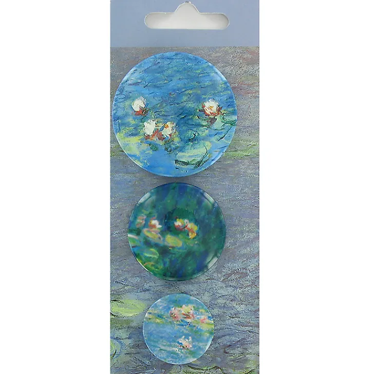 Clearance Boutiques de musées Lot de 3 badges Claude Monet - Nymphéas