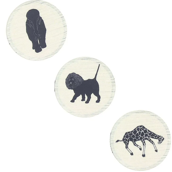 Clearance Boutiques de musées Lot de 3 badges Léopold Chauveau - Savane