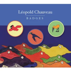 Boutiques de musées Loisirs Créatifs|Habits Et Accessoires-Lot de 3 badges Léopold Chauveau - Paysages monstrueux