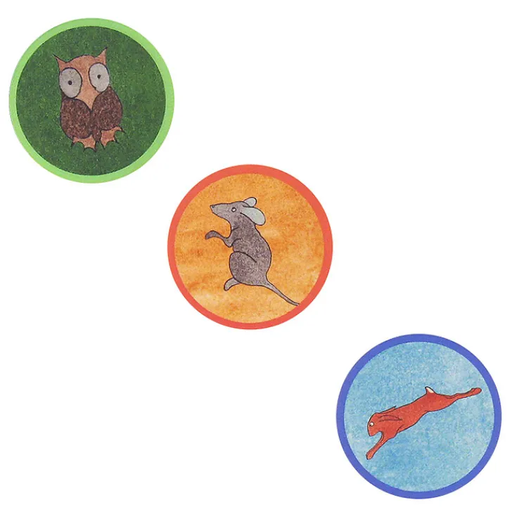 Sale Boutiques de musées Lot de 3 badges Léopold Chauveau - Animaux
